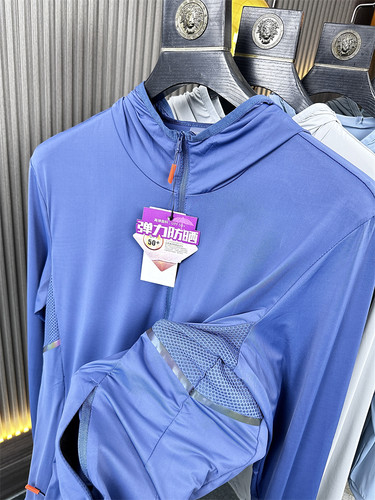 弹力防晒UPF50+！腋下带透气夹克