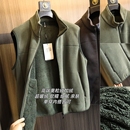 加绒加厚基础百搭立领抗寒马甲外套潮 秋冬男士 超暖奥粒绒 颗粒绒