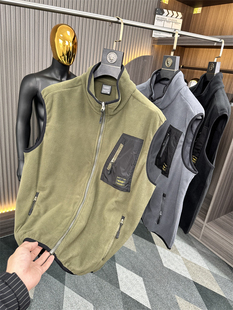 秋冬男士 功能性强 立领马甲保暖夹克外套 双面摇粒绒 高品颜值款