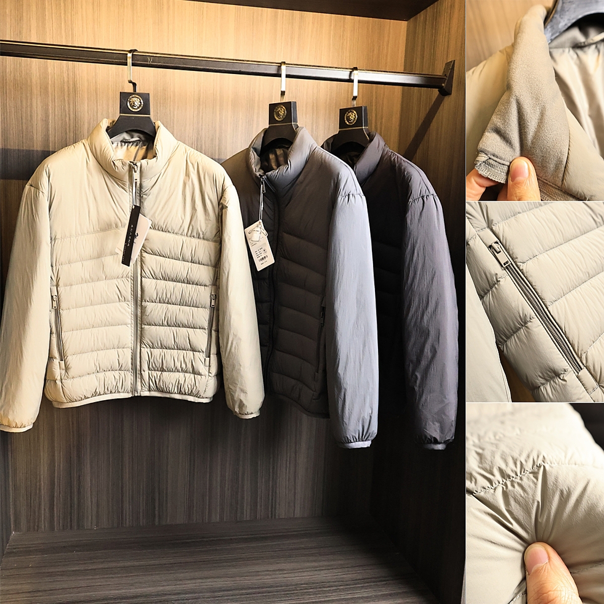 奢级牛货！轻量化防泼水！羽绒服