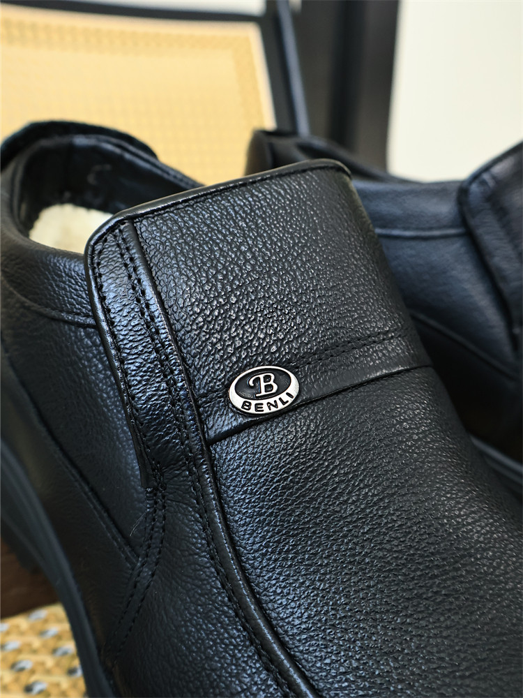 小牛皮料子！一线大厂单！秋冬男士轻商务休闲保暖一脚蹬时尚皮鞋,流行男鞋,休闲皮鞋,淘宝优惠券,粉丝福利购,淘宝优惠卷