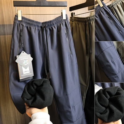 弹力梭织尼龙！防泼水！休闲裤潮