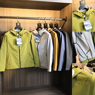 千元级段位！飞禽系列！秋季男士山系户外运动压胶防水连帽夹克潮