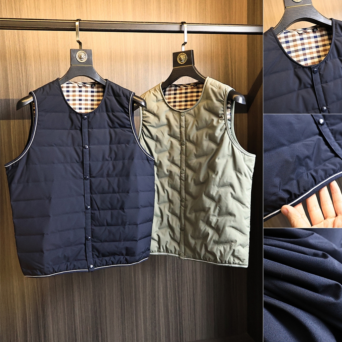 线下499~简约休闲!舒适羽绒马甲