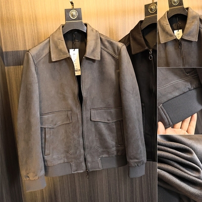 高端麂皮绒面料！口碑线！夹克