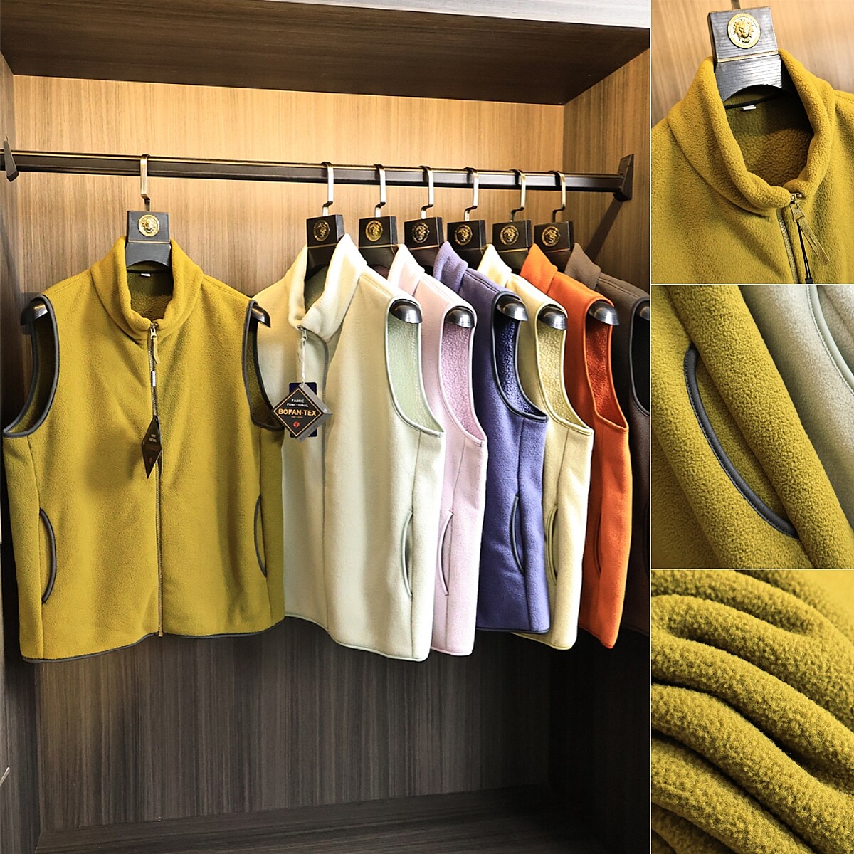 日系机能！双面抗寒摇粒绒！秋冬男士纯色加厚保暖立领马甲外套潮,男装,常规马甲,淘宝优惠券,粉丝福利购,淘宝优惠卷