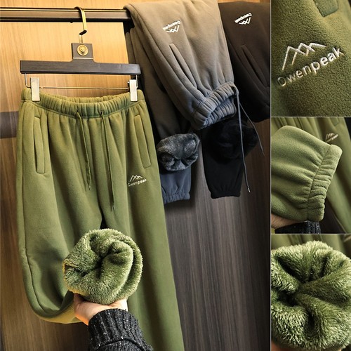 一条可过冬！加厚北极绒！休闲裤