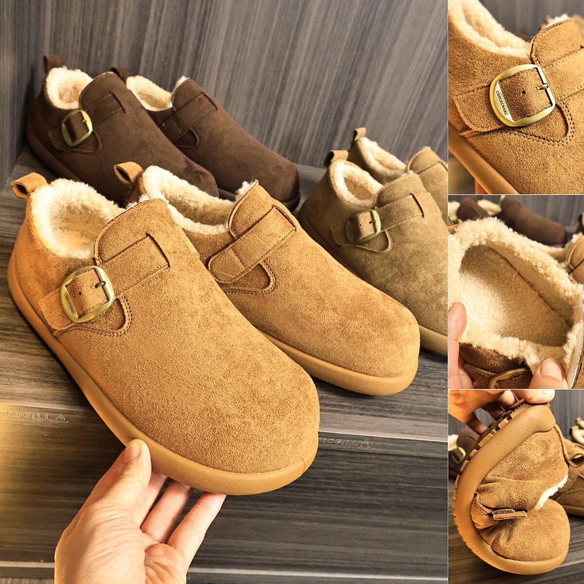 小土豆系列！一脚蹬！软木勃肯鞋