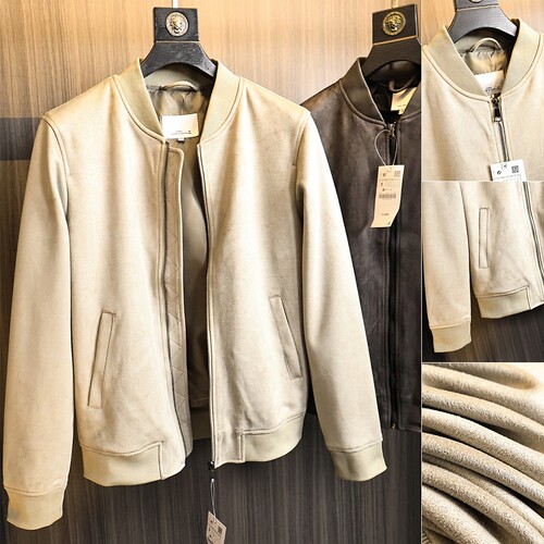 口碑牛货！老渠道！麂皮绒！夹克