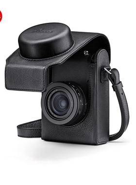 Leica徕卡D-LUX8相机全皮保护套 莱卡dlux7原装半套单肩皮包