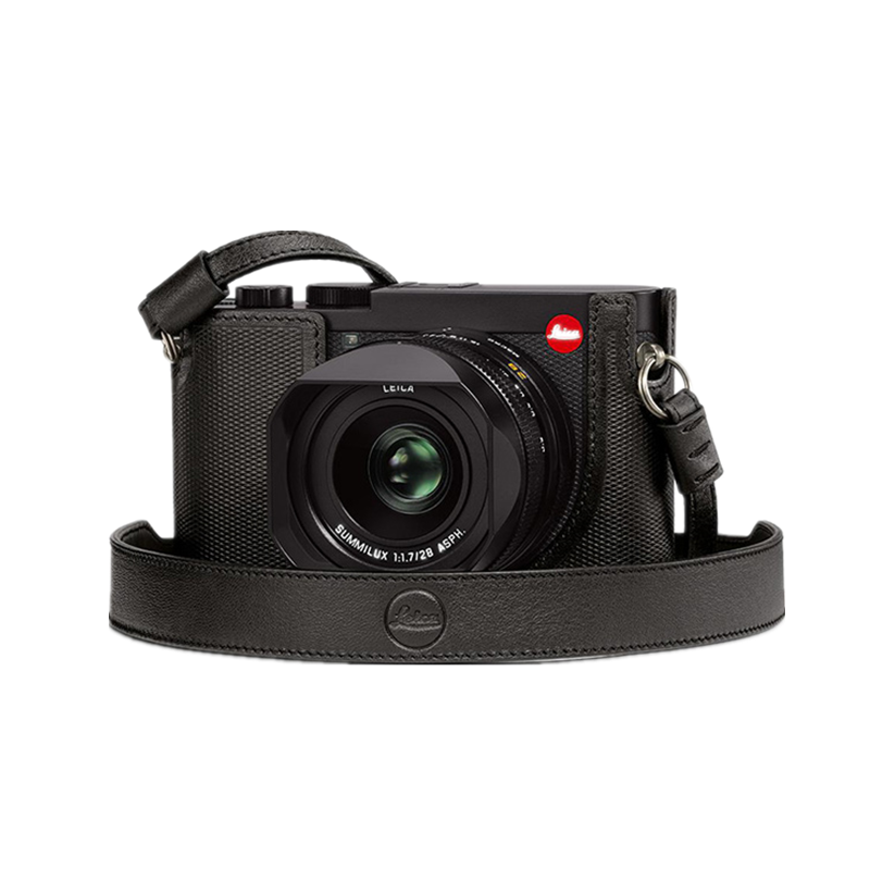 leica徕卡q2原装相机包真皮 莱卡q2m保护套半截式设计底座摄影包
