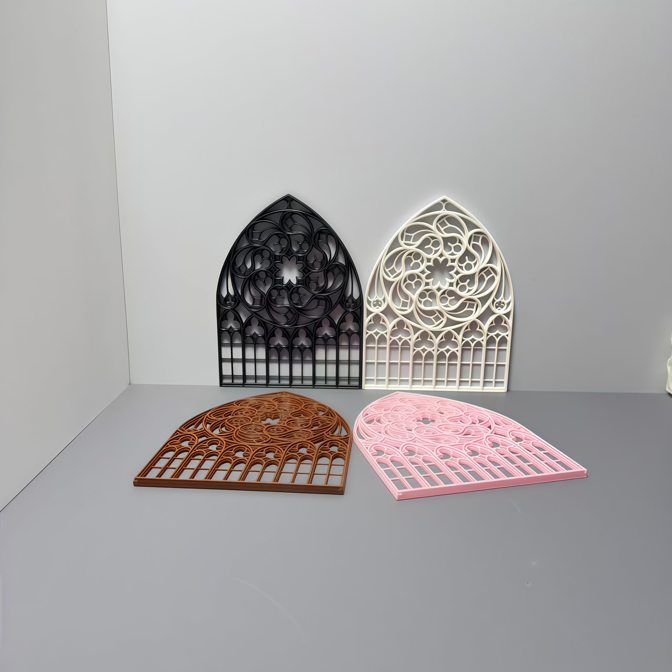 娃屋手工DIY场景配件 动漫场景哥特式门窗暗黑系微缩手办造景摆件,模玩/动漫/周边/娃圈三坑/桌游,盲盒场景道具娃屋,淘宝优惠券,粉丝福利购,淘宝优惠卷