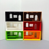 娃屋系列 微缩食玩迷你商店咖啡店娃娃屋过家家场景摆件DIY配件