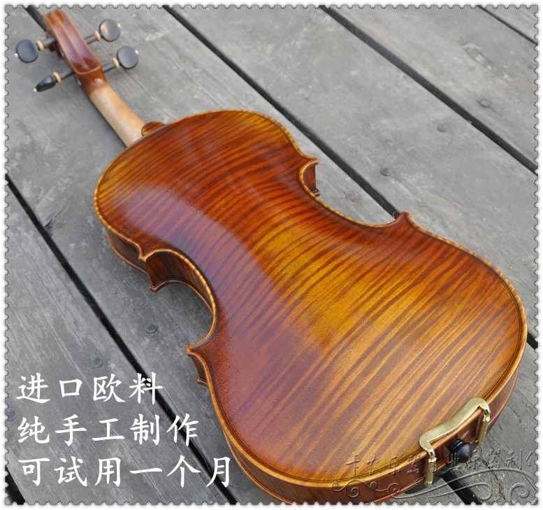 卡农小提琴独板纯手工violin整版