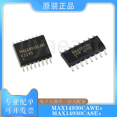 MAX14930CAWE+T隔离器SOIC-16