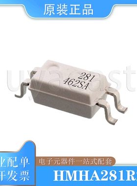 HMHA281R2 光耦合器 SOP-4 50mA 1.3V 6V 400mV  光电三极管