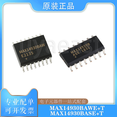 MAX14930BAWE+T隔离器SOIC-16