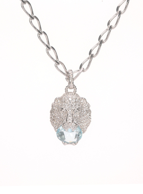 复客珠宝肖战王一博同款项链狮子头链条ins嘻哈男女轻奢小众