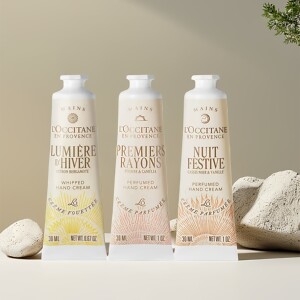 欧舒丹护手霜小样10ml黎明山茶午后柑橘冬日限定中样30ml伴手礼盒