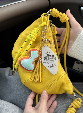 PhoebeChoice 2025新款饺子包可颂包小包牛角包马鞍饺子包