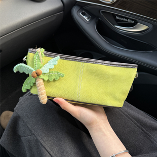 【屋顶西高地】复古小船包磨砂牛皮百搭手提斜挎包ins潮流单肩包