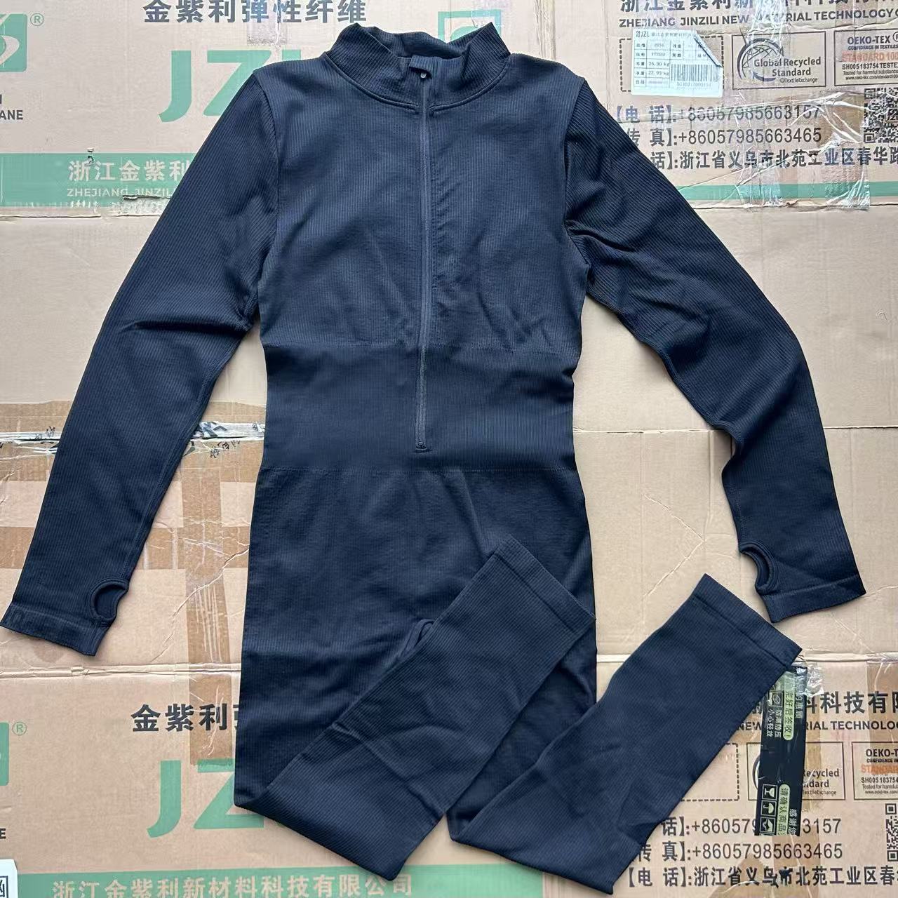 高弹高压螺纹速干连体衣