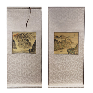 重庆非遗梁平竹帘画三峡风光系列特色文创伴手礼纪念品出国礼物