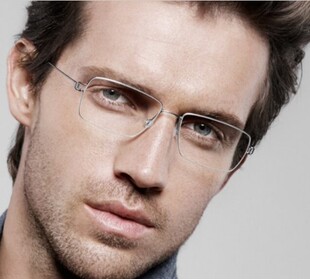 正品代购LINDBERG眼镜框男Nikolaj商务方形线钛林德伯格眼镜架女