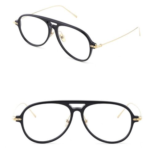 LINDA FARROW琳达法罗眼镜框男女钛合金眼镜时尚近视眼镜架LF24A