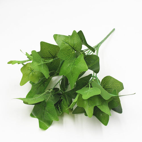 餐厅隔断墙面装饰地瓜叶仿真植物