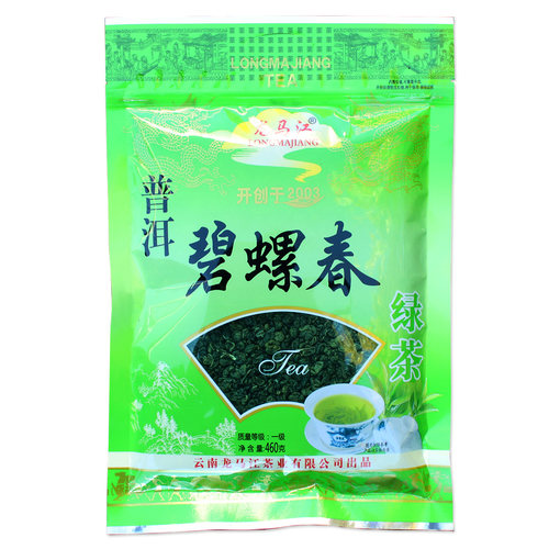 龙马江普洱碧螺春460g烘青绿茶