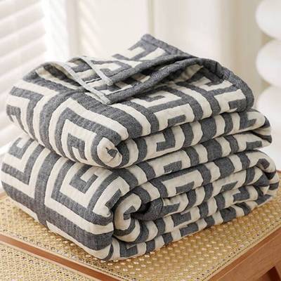 全棉纱布毛巾被夏季单双人学生儿童婴儿纯棉空调被午睡小毯子盖毯