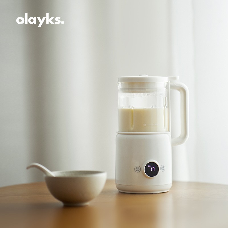 olayks破壁机豆浆机家用小型新款多功能静音迷你破壁料理机榨汁机