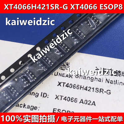 10只 XT4066 ESOP-8 XT4066H421SR-G 锂离子电池恒流电源管理芯片