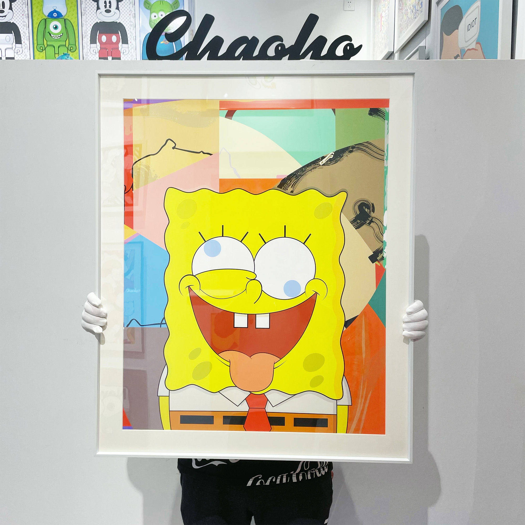 卧室艺术海绵宝宝潮流bob装饰画