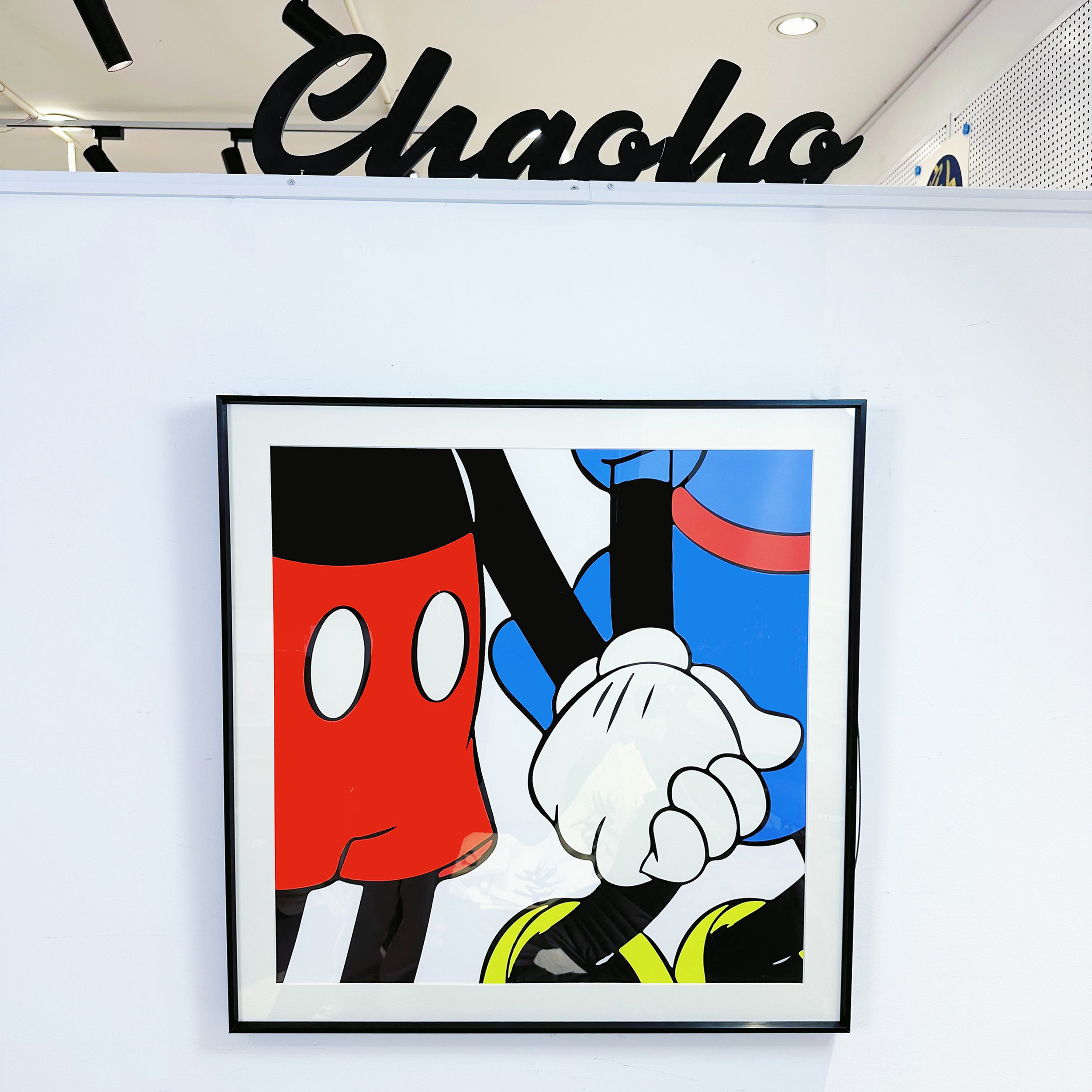 米奇美式现代潮流装饰画迪斯尼