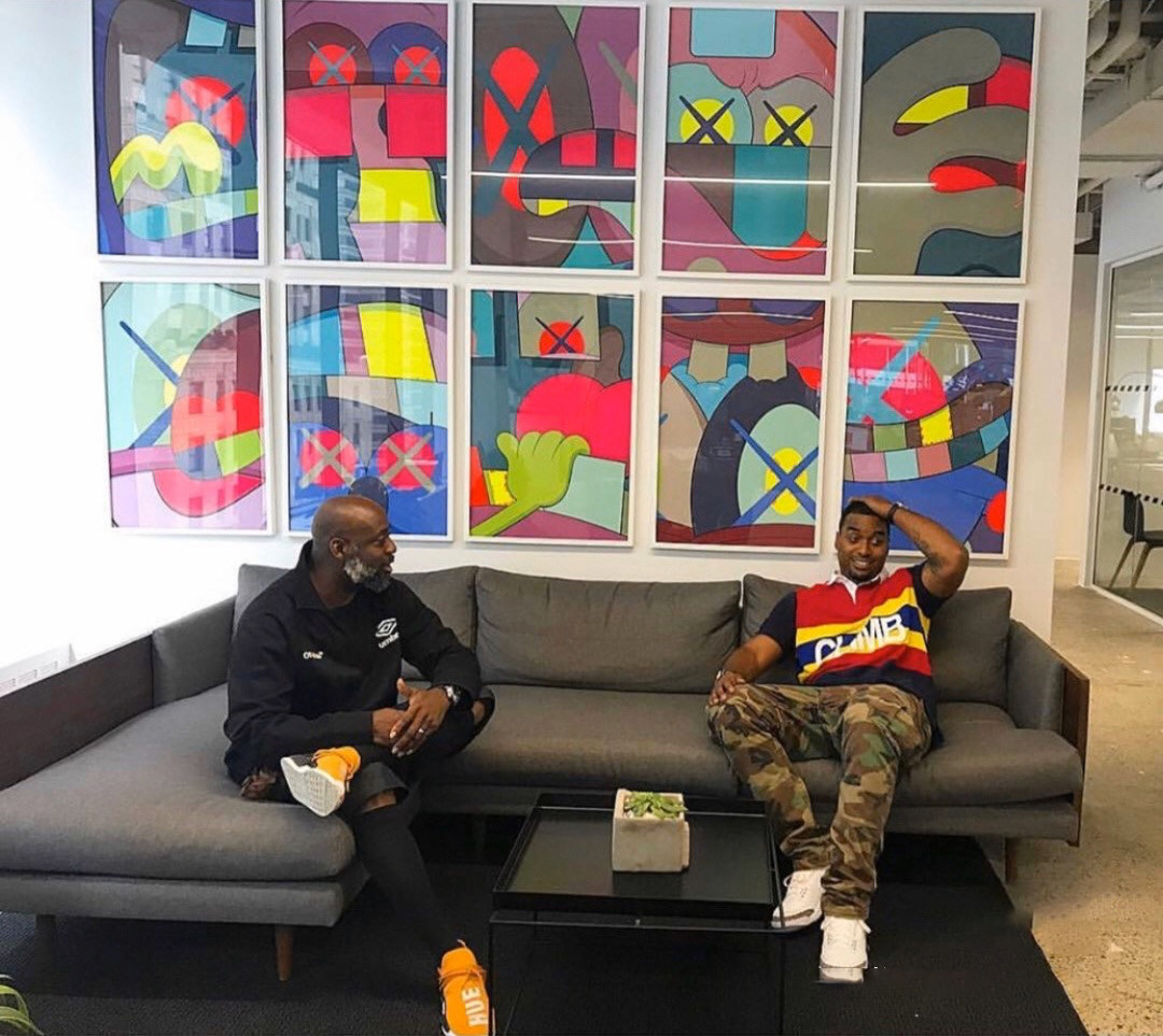 版画潮流KAWS艺术客厅装饰画