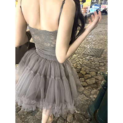 MISSCHANGE蕾丝美背免穿Bra背心