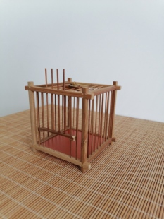 蝈蝈笼子竹制榫结构笼经典款虫笼