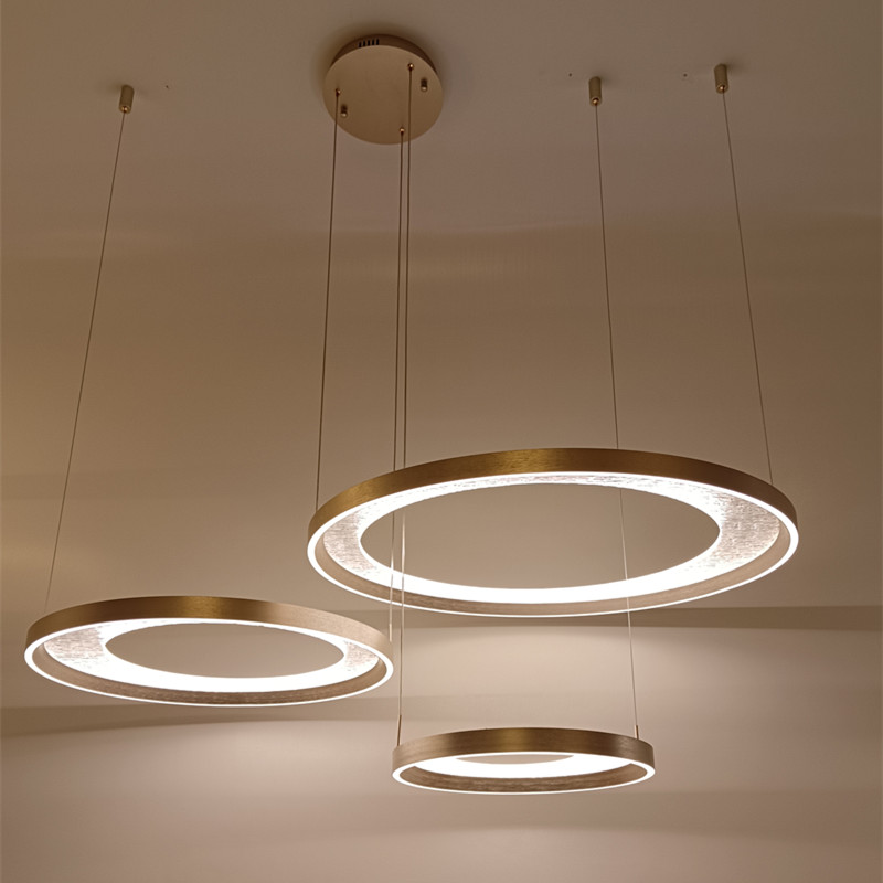 子由意式轻奢极简圈圈灯