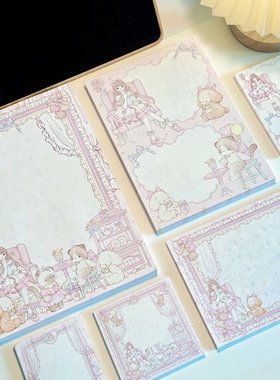 Pink berry原创设计甜品派对系列可撕双面120gB5A5B6便签本留言本