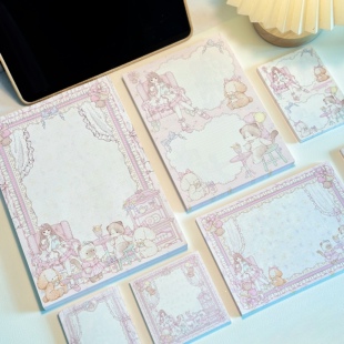 Pink berry原创设计甜品派对系列可撕双面120gB5A5B6便签本留言本