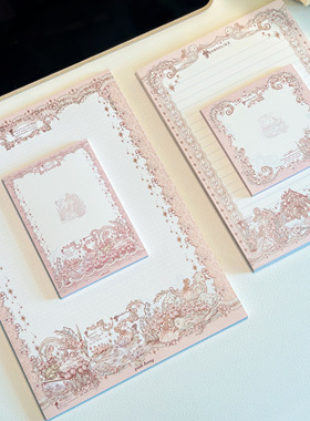 Pink berry原创设计拇指姑娘系列可撕双面120g b5A5B6便签本