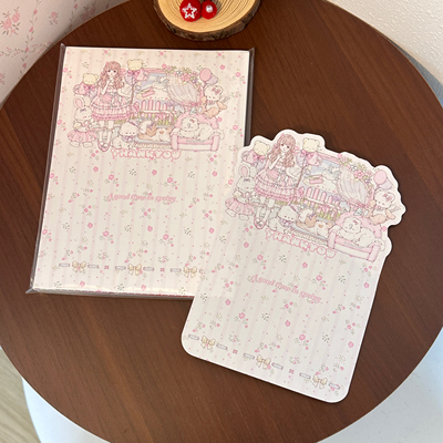 Pink berry原创春日花园系列封口贴卡头贴纸烘培包装出卡打包好物