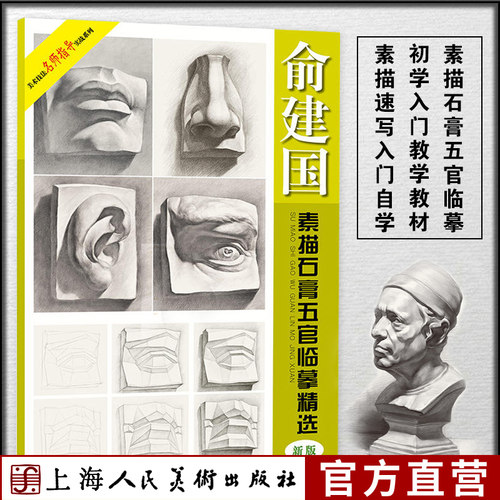石膏人物素描速写入门自学教程