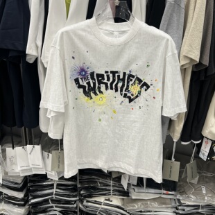 男士 PC男士 短袖 百搭潮流帅气烫钻男装 T恤8028 时尚 2026夏新款