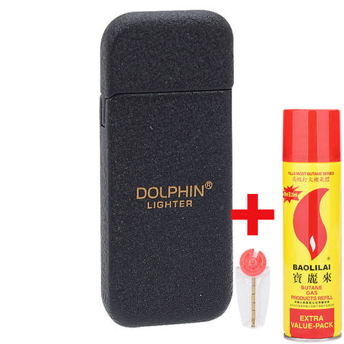 个性超薄金属充气打火机定制刻字