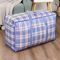 Waterproof quilt bags, moving packing bags, hand-held luggage storage bags, travel bags, moisture-proof and dust-proof woven bags, snake skin bags thumbnail 3