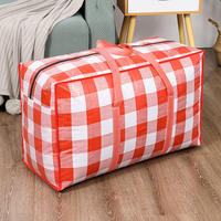 Waterproof quilt bags, moving packing bags, hand-held luggage storage bags, travel bags, moisture-proof and dust-proof woven bags, snake skin bags thumbnail 6