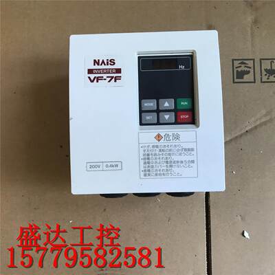 二手松下变频器VF-7F系列门机变频器 BFV70042FBP,0.4KW单相220V